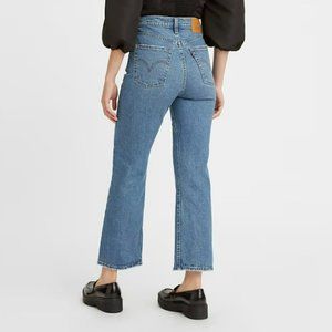 RIBCAGE CROPPED BOOTCUT WOMEN'S JEANS